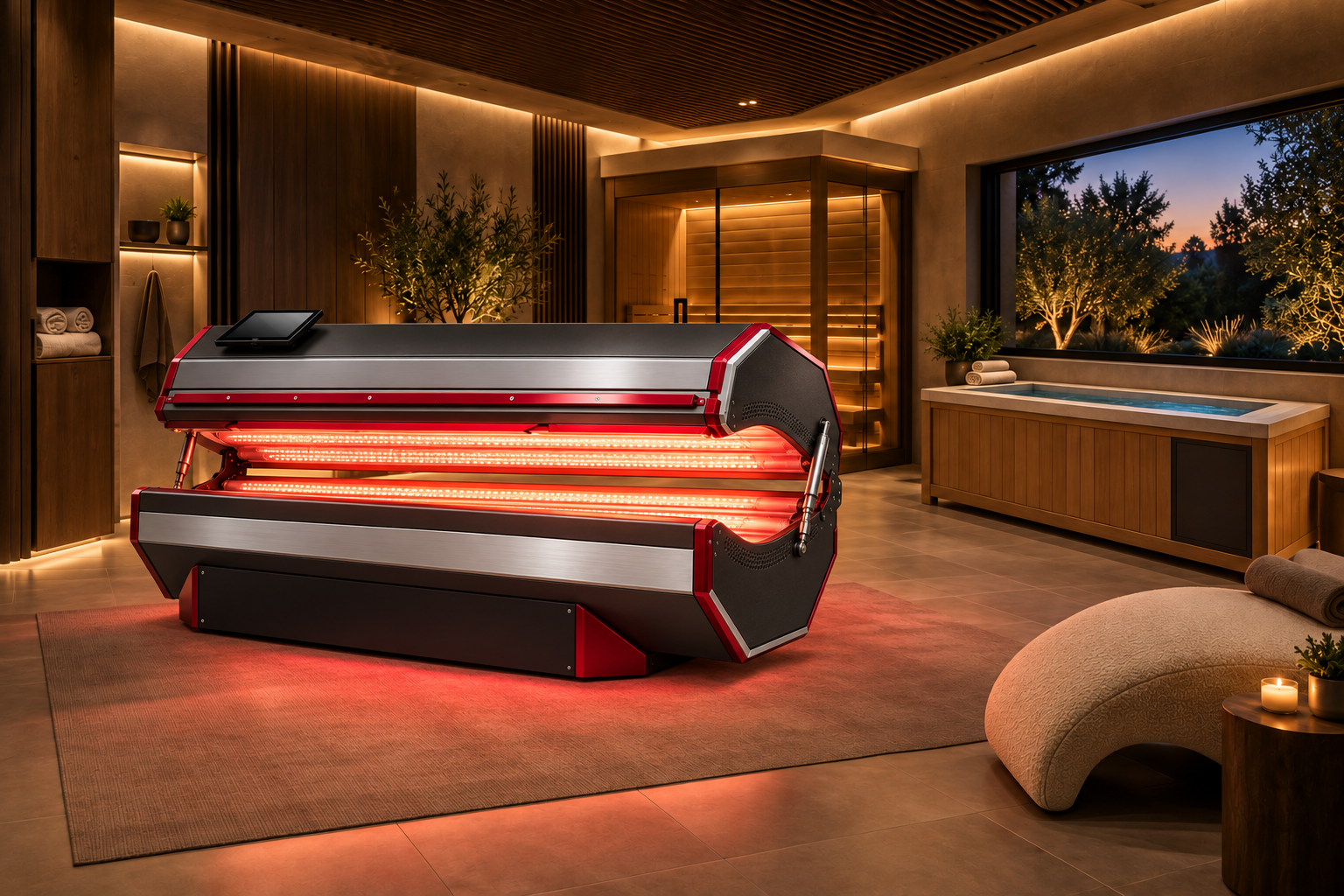 An architectural view representing the Custom Elite Vitality Suite